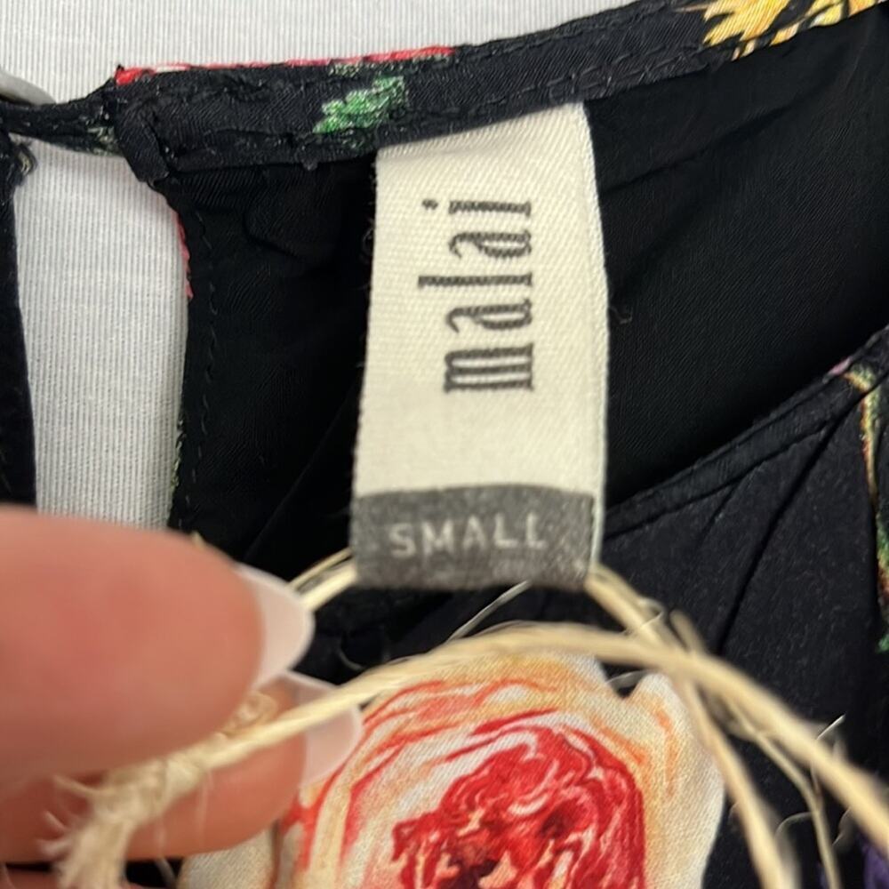 NWT Anthropologie Malai Bloomsbury For Love Floral Mini Dress Women’s Size S - Picture 11 of 13